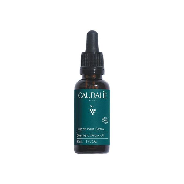 Caudalie Huile de Nuit Détox Bio 30Ml