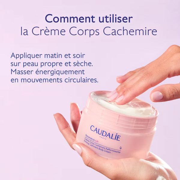 Caudalie Resveratrol-Lift Crème Corps Cachemire Raffermissante (200 ml)