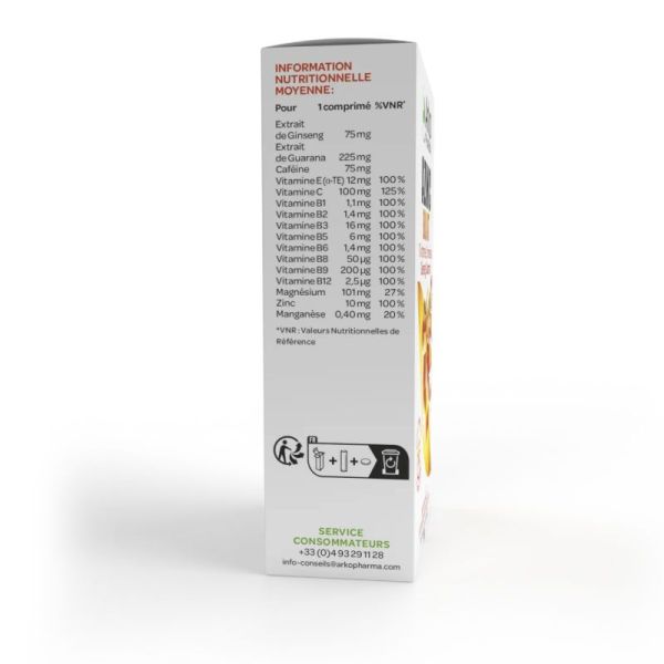 Arkopharma Azinc Boost fatigue & énergie (20 comprimés)