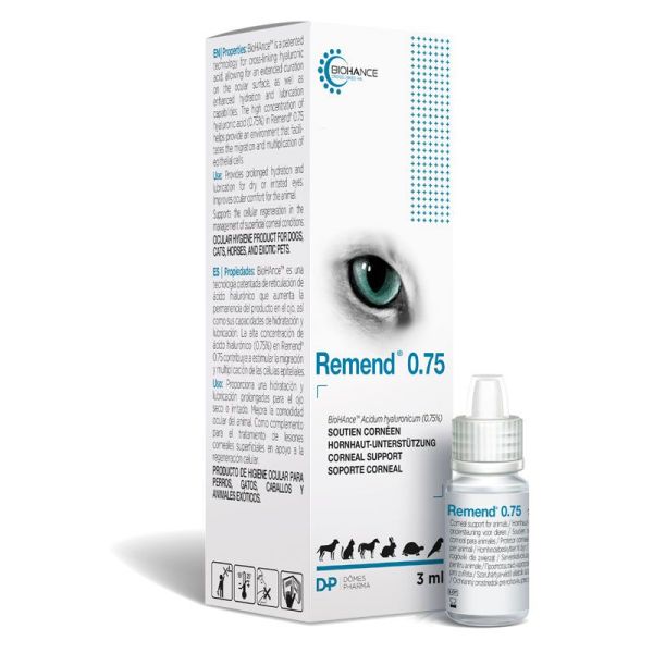 Remend 0.75 Collyre protecteur oculaire (3 ml)
