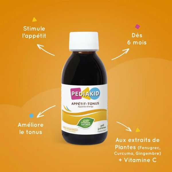 Pediakid Appetit - Tonus Sirop 125ml