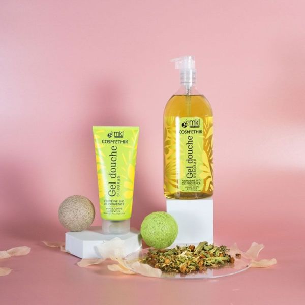Mkl Cosm'Ethik Gel-Douche surgras Verveine bio de Provence (200 ml)