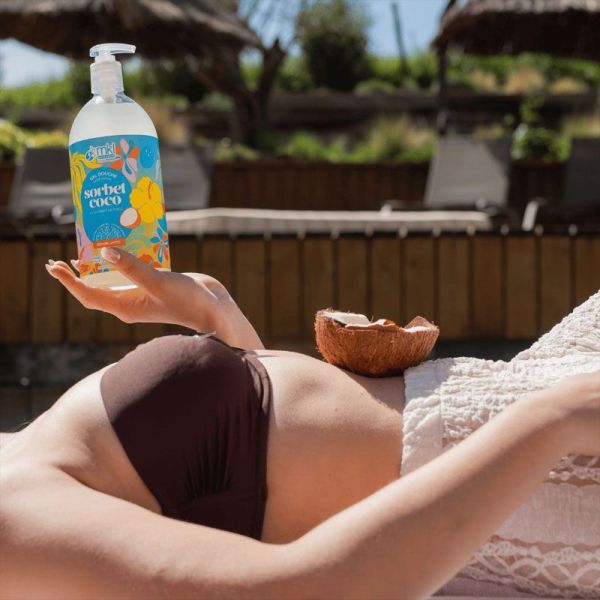 Mohéa Gel Douche sans savon Sorbet Coco - Edition Limitée (1 L)