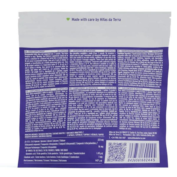 Hifas-Microbiota bio soutien intestinal & sensation de ballonnements (éco-recharge 60 gélules)