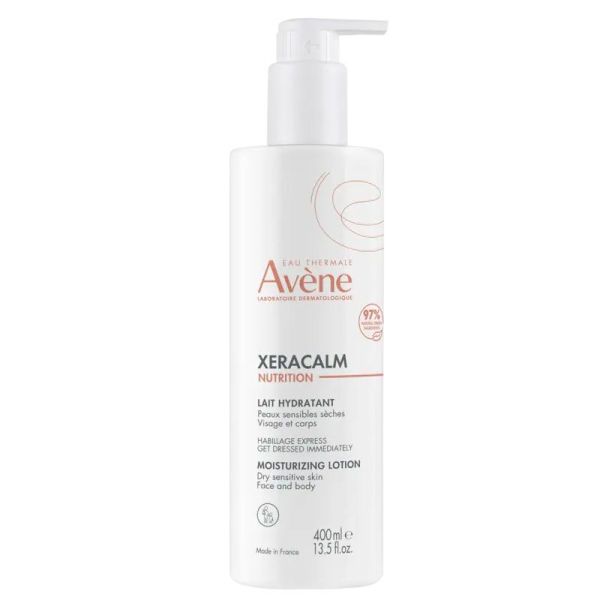 Avène Xeracalm Nutrition Lait Hydratant visage et corps (400 ml)