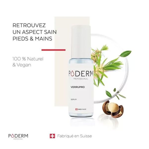 Poderm Professional Verrupro Solution anti-verrues Mains & Pieds (6 ml)