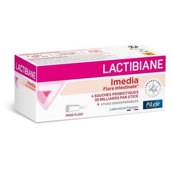 PiLeJe Lactibiane Imedia flore intestinale prise flash (4 sticks)