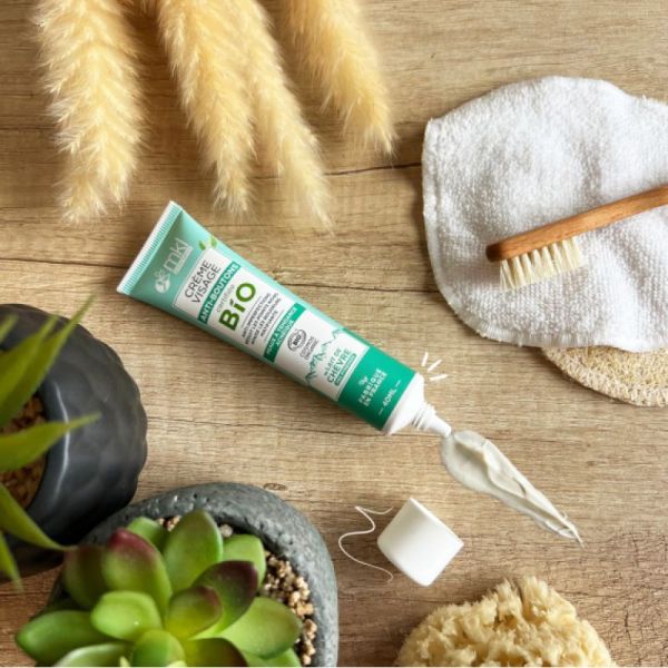 MKL Green Nature Crème visage anti-boutons bio lait de chèvre (40 ml)