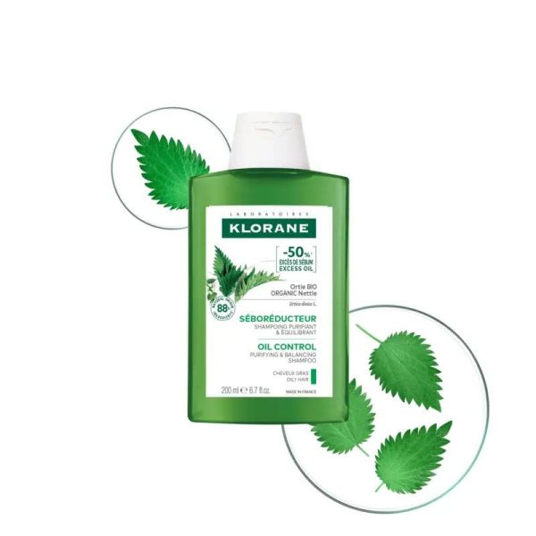 Séboréducteur Shampoing purifiant & équilibrant à l'Ortie médicinale (200 ml)
