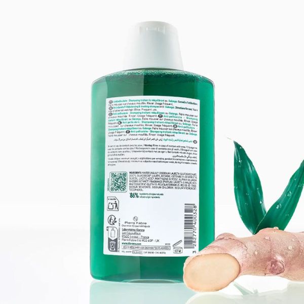 Klorane Antipelliculaire Shampoing Traitant et Rééquilibrant au Galanga (200 ml)