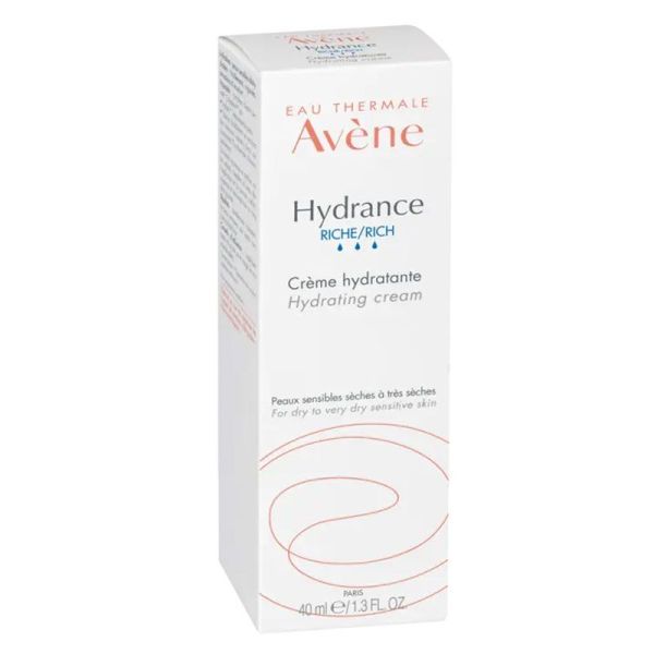 Avène Hydrance Riche Crème Hydratante peaux sensibles à très sèches (40 ml)