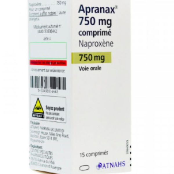 Apranax 750Mg Cpr 15