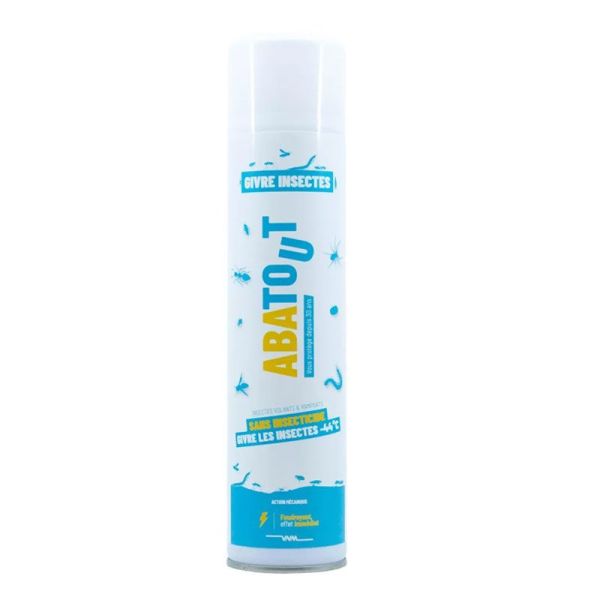 Abatout Givre Spary anti insectes volants et rampants sans insecticide (300 ml)
