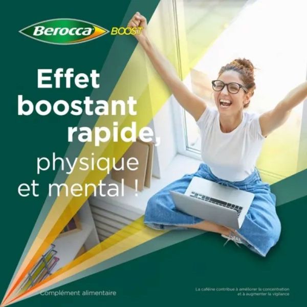Berocca Boost effet coup de fouet - Offre promotionnelle (20 comprimés effervescents)