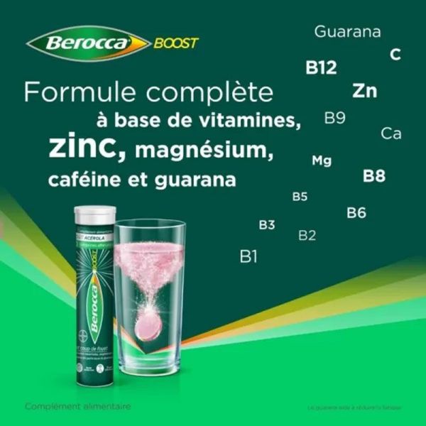 Berocca Boost effet coup de fouet - Offre promotionnelle (20 comprimés effervescents)