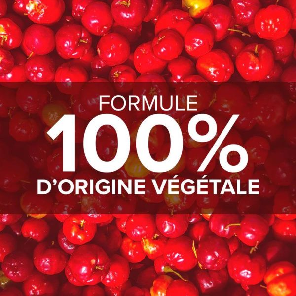 Azinc Végétal Acérola 1000 vitamine C 100% végétale (30 comprimés)