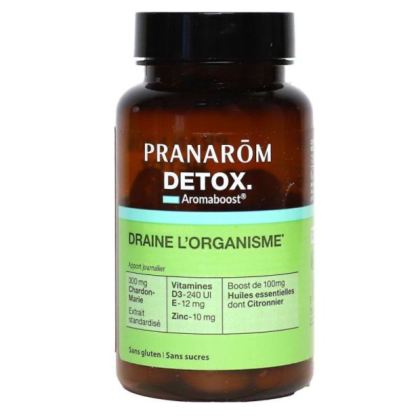 Pranarôm Aromaboost Détox (60 capsules)