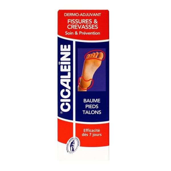 Cicaleïne Baume Pieds Talons Fissures & Crevasses 50Ml