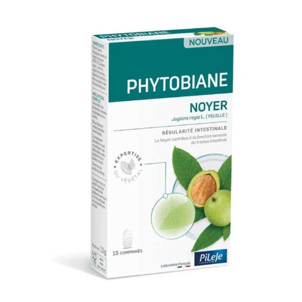 PiLeJe Phytobiane Noyer régularité intestinale (15 comprimés)