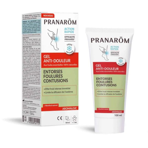 Pranarôm Aromalgic Gel Anti-Douleur entorses, foulures, contorsions (100 ml)