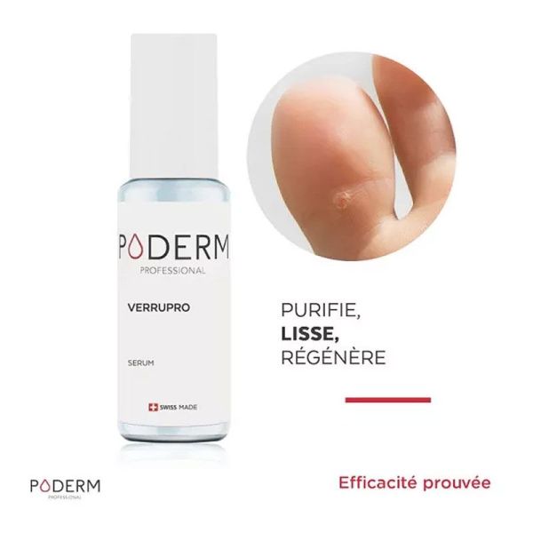 Poderm Professional Verrupro Solution anti-verrues Mains & Pieds (6 ml)
