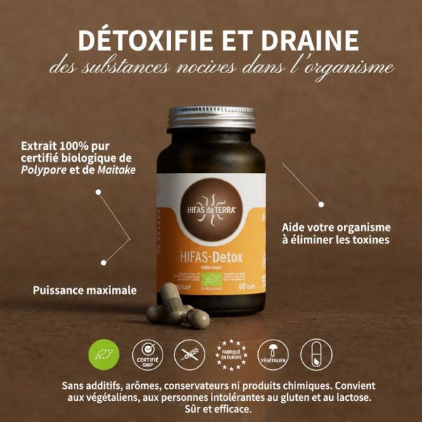 Hifas Da Terra HIFAS-Detox (recharge 60 gélules)
