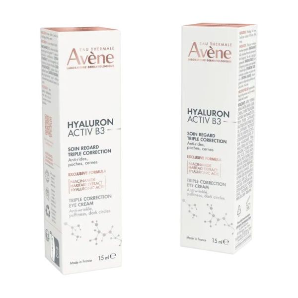 Avène Hyaluron Activ B3 Soin regard triple action anti rides, cernes, poches (15 ml)