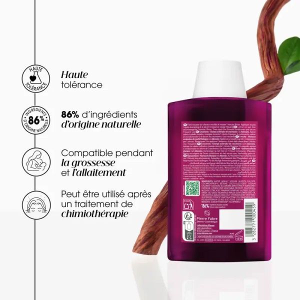 Klorane Croissance Shampoing accélérateur de pousse à la Quinine (200 ml)