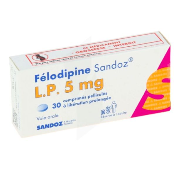 Felodipine Sand Lp 5Mg Cpr  30
