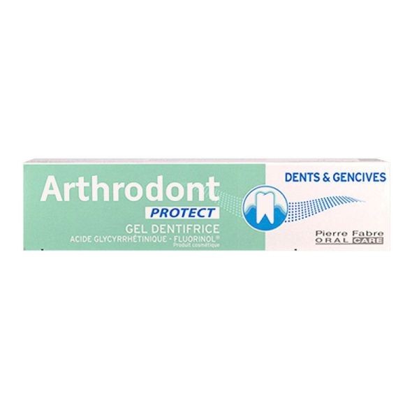 Arthrodont Protect Dents et Gencives Sensible Dentifrice Fluoré 75Ml
