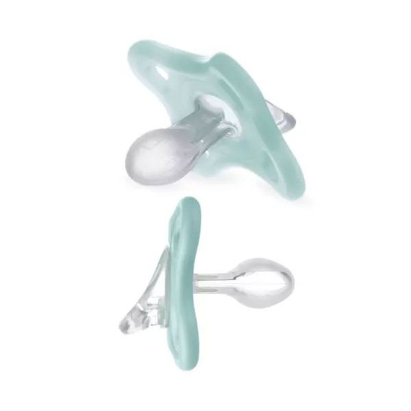 MAM Sucette Comfort Silicone Rose & Vert 2-12 mois (x2)