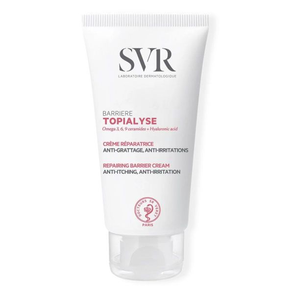SVR Topialyse Barrière crème réparatrice anti-grattage, anti-irritations (50 ml)