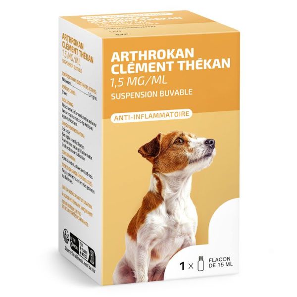 Arthrokan Chien Suspension buvable anti-inflammatoire (15 ml)