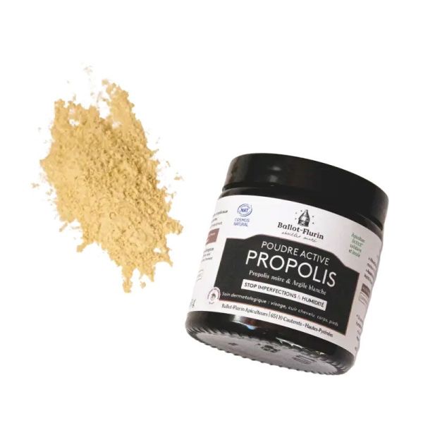 Ballot-Flurin Poudre Active de Propolis stop-imperfections & himidité (60 g)
