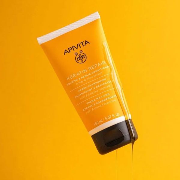Keratin Repair Après-shampoing Nourrissant & Réparateur miel & kératine végétale (150 ml)