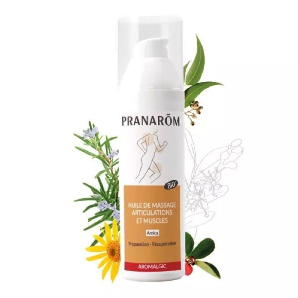 AROMALGIC Huile de Massage Préparation et Récupération
