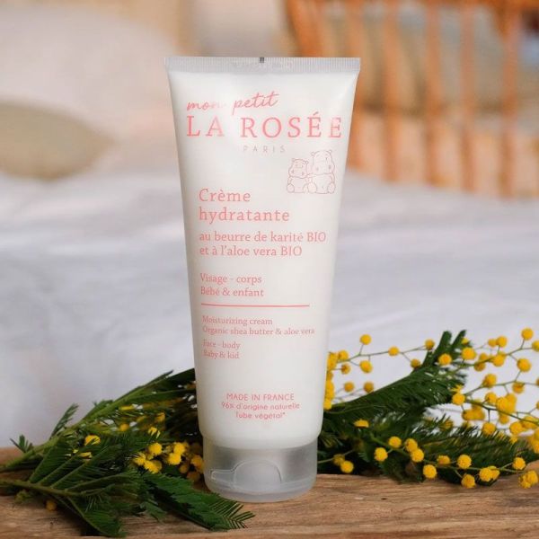 Mon Petit La Rosee Crème hydratante karité & aloe vera bio bébé & enfant (200 ml)