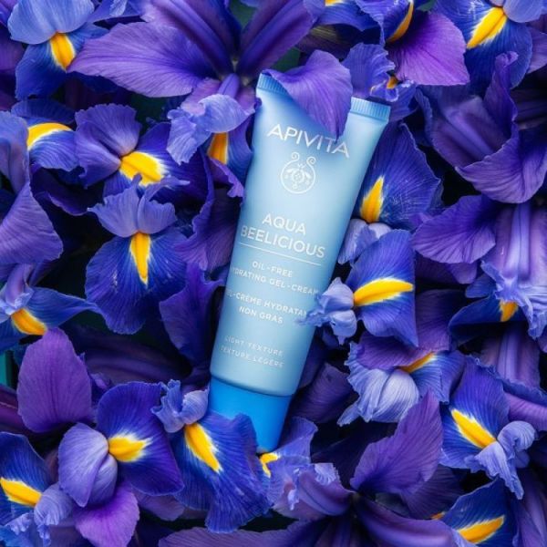 AQUA BEELICIOUS Gel-Crème Hydratant Non Gras - Texture Légère
