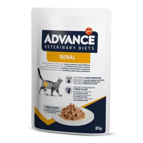 Veterinary Diets Renal pour chats (85 g)