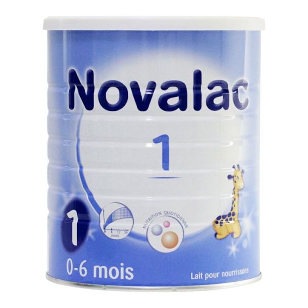 Novalac Lait Infantile en poudre 1er âge 0-6 mois (800 g)