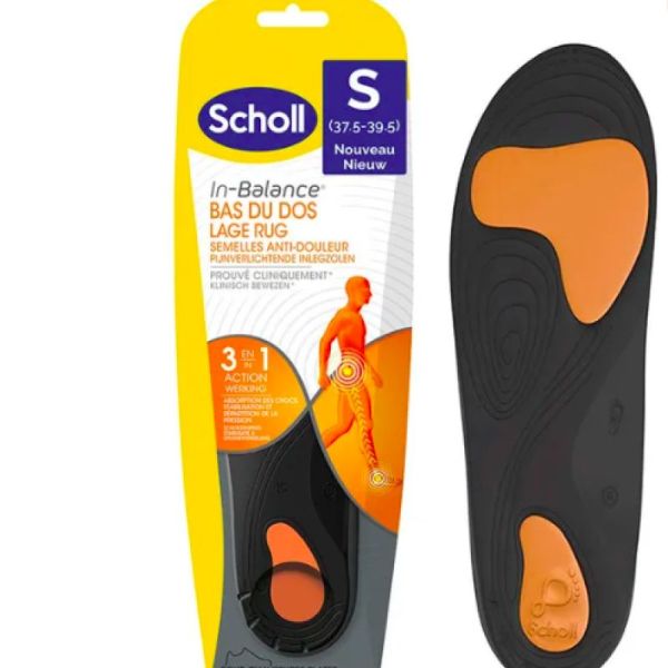 Scholl Semelle Anti Douleur Bas du Dos T1 Pharmacie de Sauternes