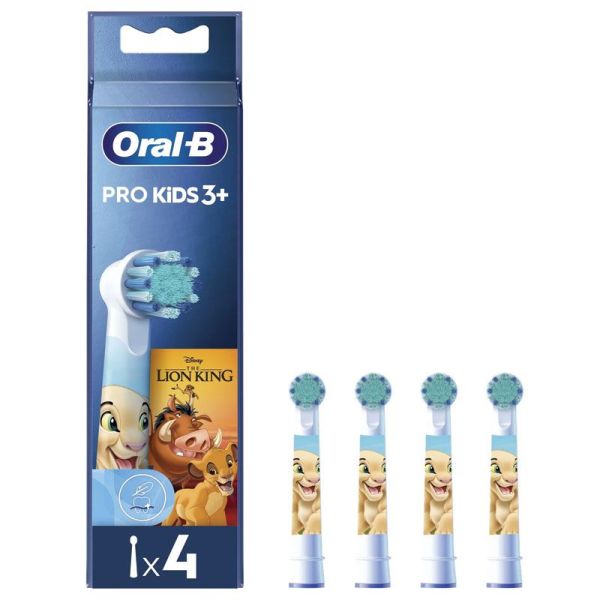 Oral-B Pro Kids Brossettes de rechange Le Roi Lion (x4)