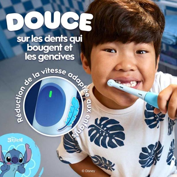 Oral-B iO Kids Brosse à dents électrique Disney Stitch dès 6 ans