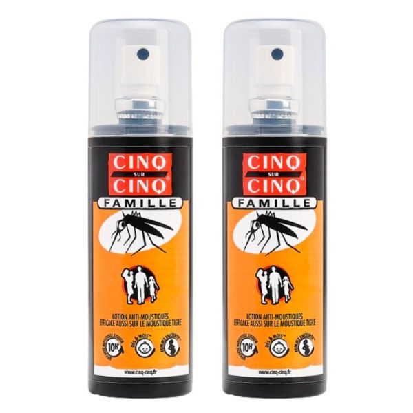 Spray Famille Lotion anti-moustique Spray (2 x 100 ml)