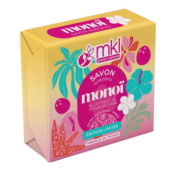 Savon de Marseille Surgras au Monoï de Tahiti - Edition limitée (100 g)