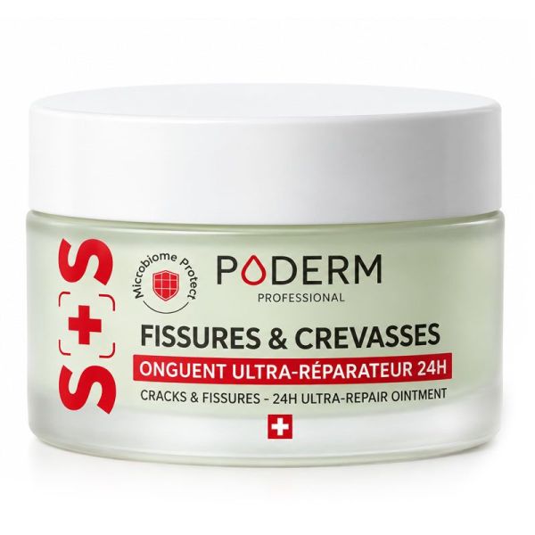Poderm Onguent Ultra-Réparateur 24h fissures & crevasses (25 g)