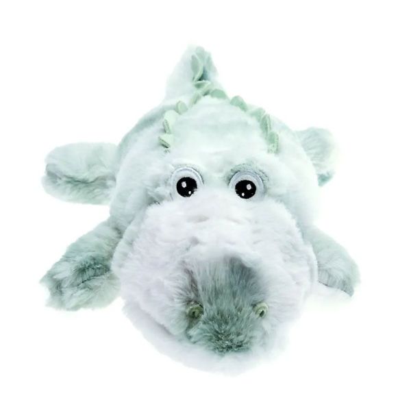 Pelucho Bouillotte sèche peluche Crocodile aux grains de blé et fleurs de lavande