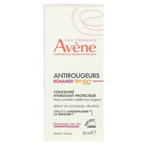 Avène Antirougeurs Rosamed SPF50+ peaux sensibles sujettes aux rougeurs (30 ml)