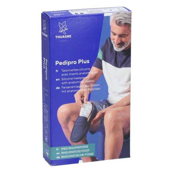 Thuasne Pedipro Plus Talonnettes douleurs plantaires & talonnières - Taille 2 (x2)