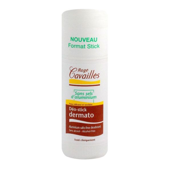 Rogé Cavailles Déo-stick Dermato Déodorant sans sels d'aluminium 40Ml